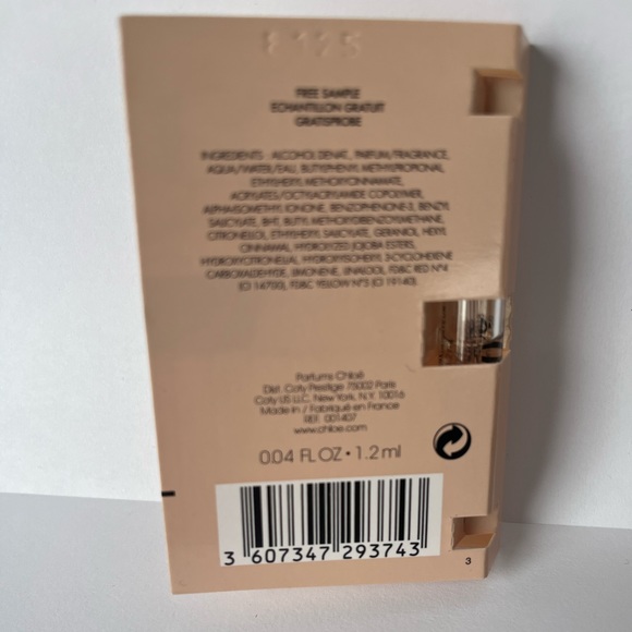 Chloe New eau de parfum Travel, Sample Sized - Picture 2 of 5